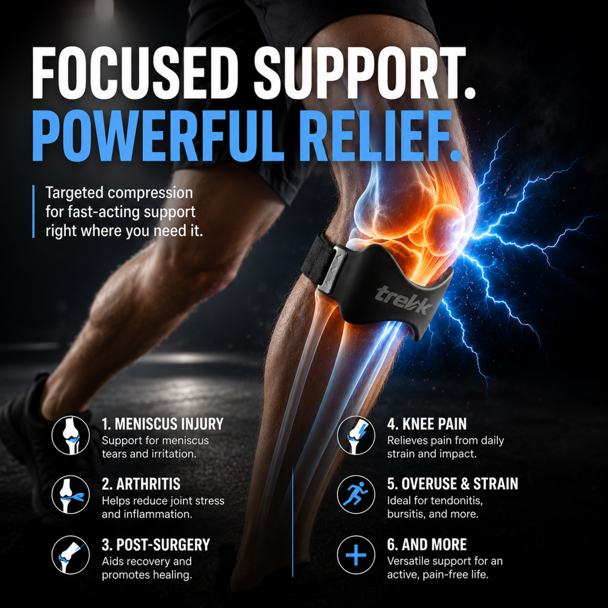 Trekk Precision Knee Strap